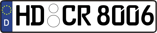 HD-CR8006