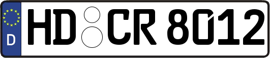 HD-CR8012
