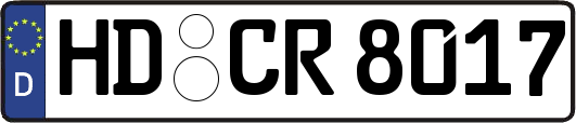 HD-CR8017