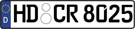 HD-CR8025