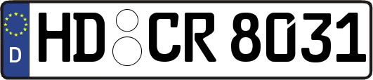 HD-CR8031