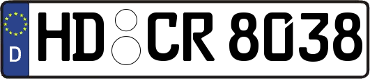 HD-CR8038