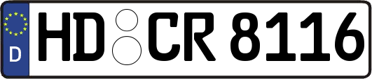 HD-CR8116