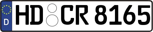 HD-CR8165