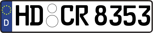 HD-CR8353