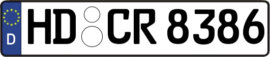 HD-CR8386