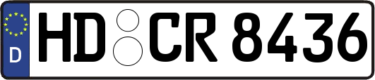 HD-CR8436