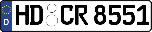 HD-CR8551