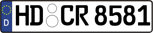 HD-CR8581