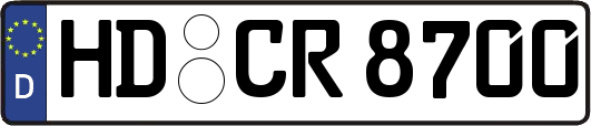 HD-CR8700
