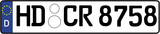 HD-CR8758