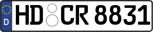 HD-CR8831