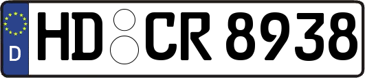 HD-CR8938