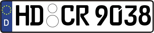 HD-CR9038