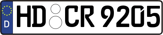 HD-CR9205