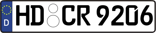 HD-CR9206