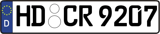 HD-CR9207
