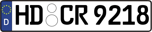 HD-CR9218