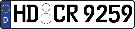 HD-CR9259