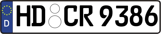 HD-CR9386