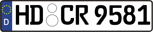 HD-CR9581