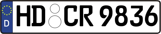 HD-CR9836