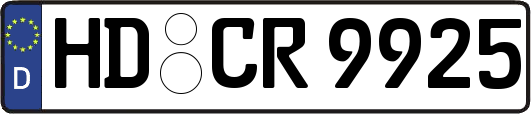 HD-CR9925