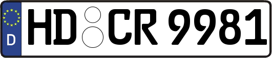 HD-CR9981