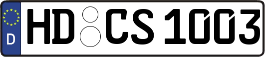 HD-CS1003