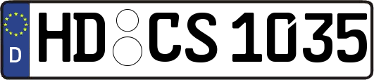 HD-CS1035
