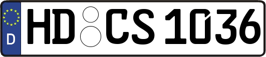 HD-CS1036