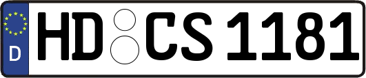 HD-CS1181