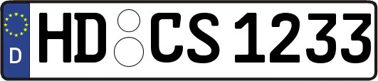 HD-CS1233