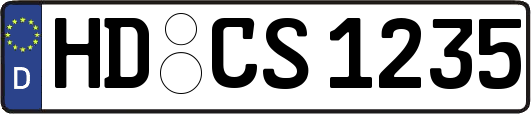HD-CS1235