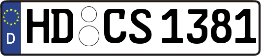 HD-CS1381