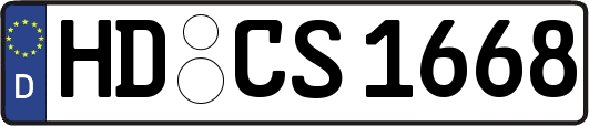 HD-CS1668