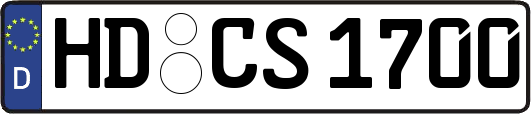 HD-CS1700