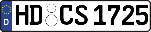 HD-CS1725