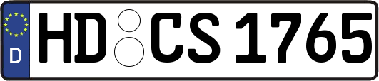 HD-CS1765