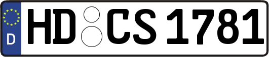 HD-CS1781