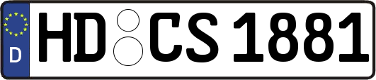HD-CS1881