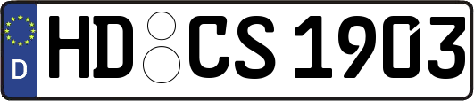 HD-CS1903