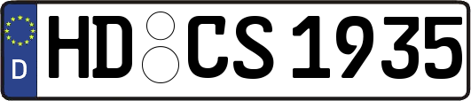 HD-CS1935