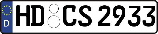 HD-CS2933