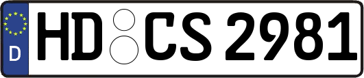 HD-CS2981
