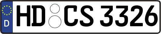 HD-CS3326