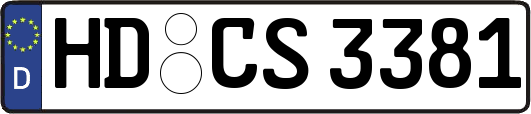 HD-CS3381