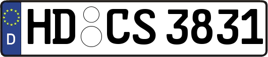 HD-CS3831