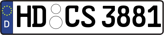HD-CS3881