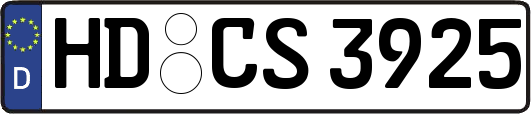 HD-CS3925